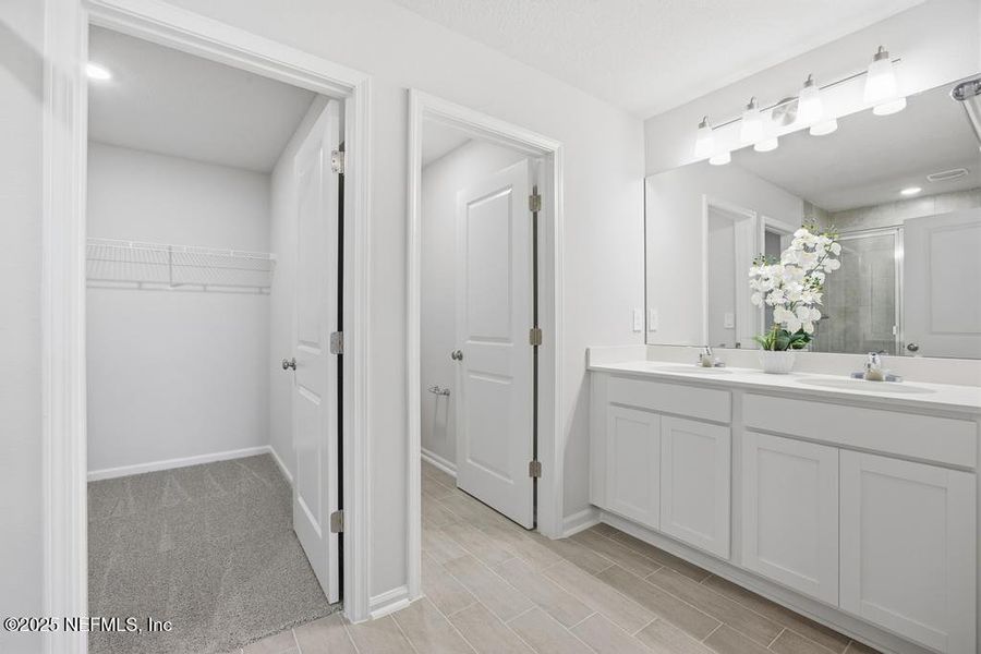 Furnished interior view inside a new home in Kings Preserve, Jacksonville (Image 14).
