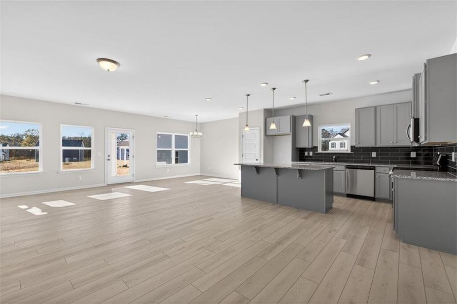 Spacious, unfurnished interior of a new home in Roxeywood Park, Winder (Image 27).