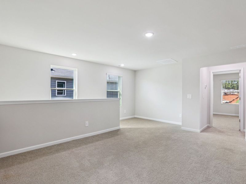 Spacious, unfurnished interior of a new home in Oak Manor - Classic Series, Garner (Image 12).