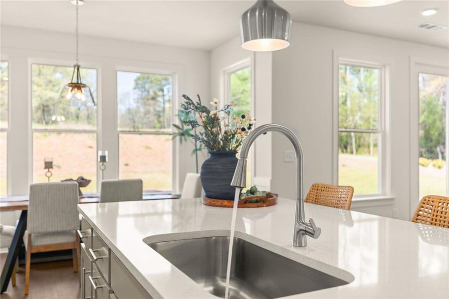 Close-up of interior finishes inside a home in , Gainesville (Image 22).