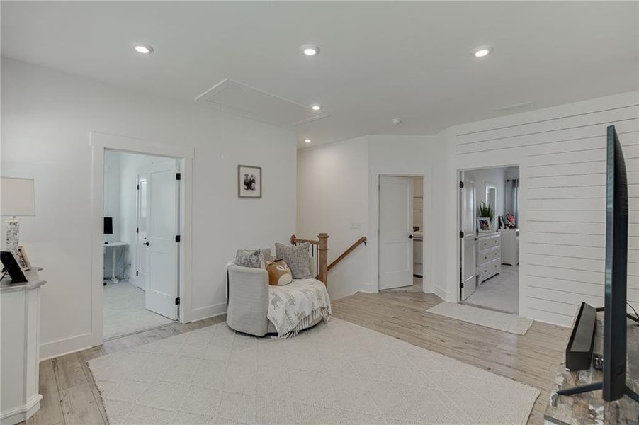 Furnished interior view inside a new home in , Cumming (Image 11).