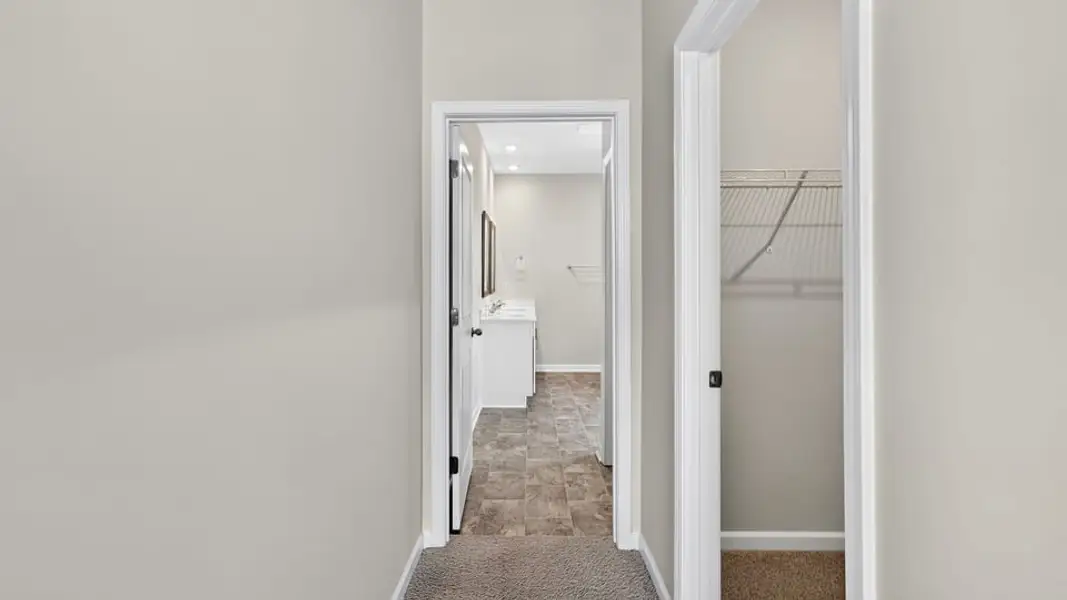 Spacious, unfurnished interior of a new home in Durbin Meadows Traditions, Fountain Inn (Image 25). Spacious, unfurnished interior of a new home in Durbin Meadows Traditions, Fountain Inn (Image 25).