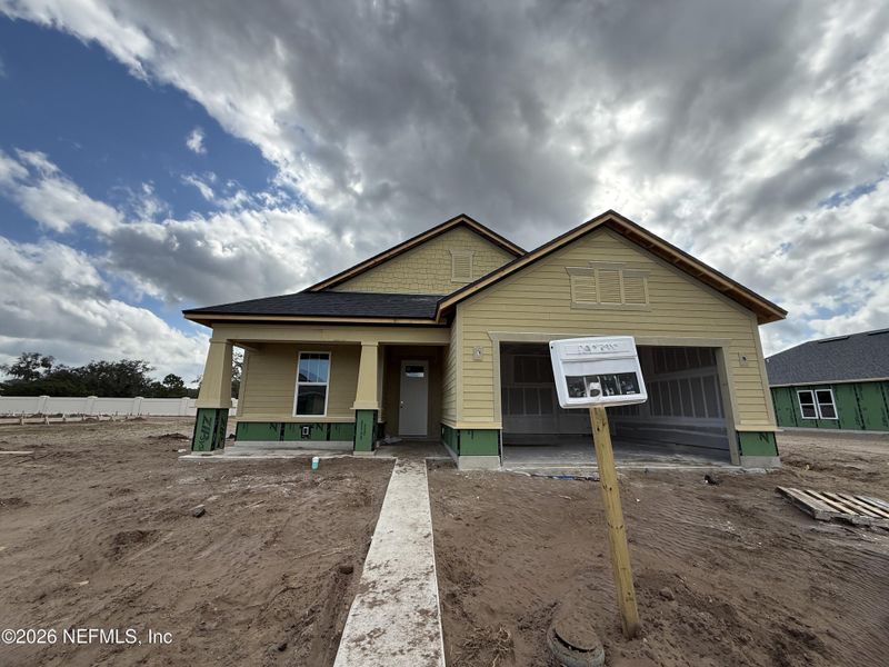 In-progress construction of a new home in , St. Augustine, FL (Image 9).