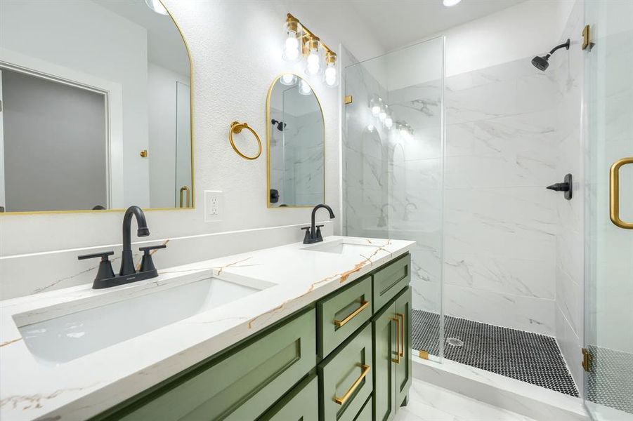 Furnished interior view inside a new home in , Garland (Image 9). Furnished interior view inside a new home in , Garland (Image 9).