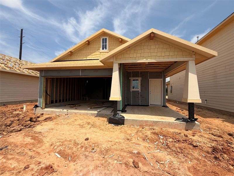 In-progress construction of a new home in Azalea, Pattison, TX (Image 16). In-progress construction of a new home in Azalea, Pattison, TX (Image 16).