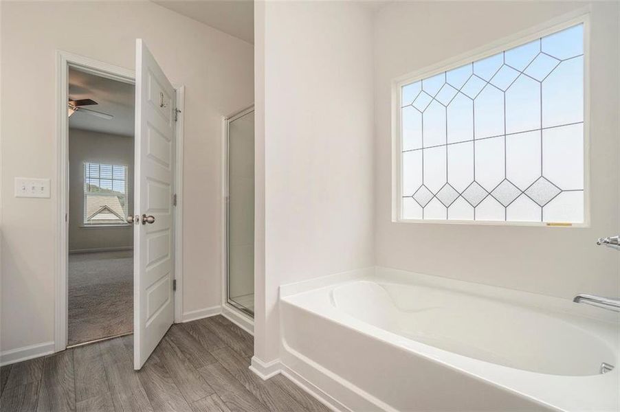 Furnished interior view inside a new home in , Cartersville (Image 12).