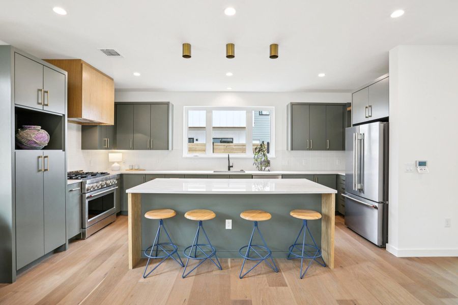 Furnished interior view inside a new home in , Austin (Image 10).