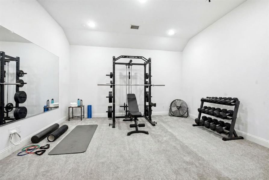 Virtually Staged - Home Gym