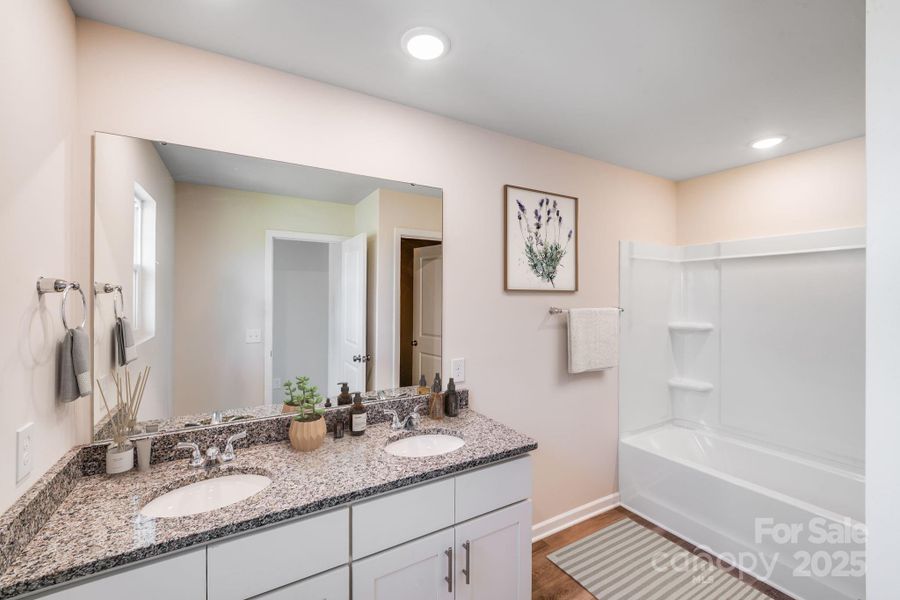 Furnished interior view inside a new home in , Statesville (Image 11).