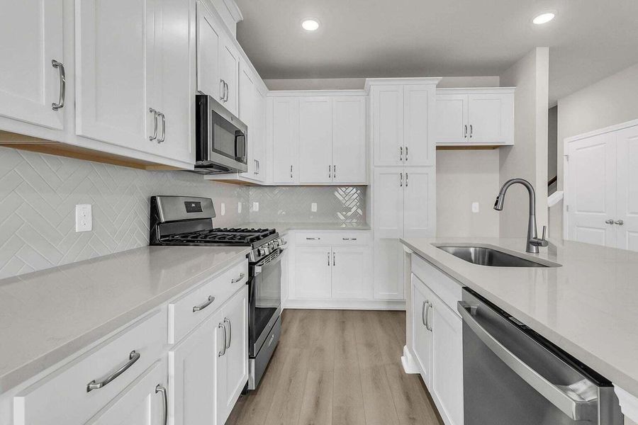 Furnished interior view inside a new home in Hammock Walk at Nexton, Summerville (Image 10).