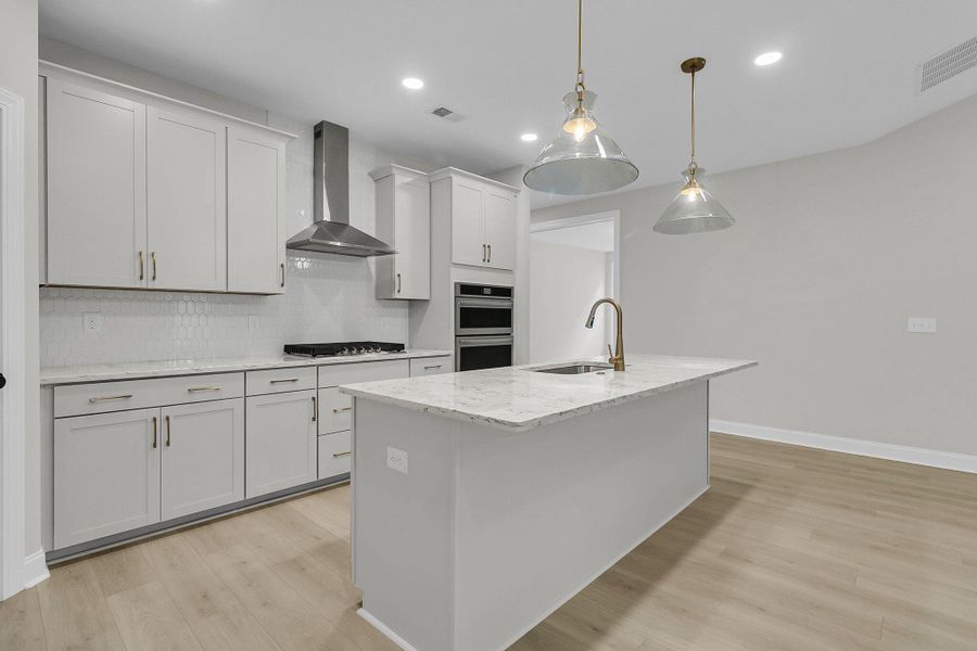 Furnished interior view inside a new home in Tidewater at Lakes of Cane Bay, Summerville (Image 10). Furnished interior view inside a new home in Tidewater at Lakes of Cane Bay, Summerville (Image 10).