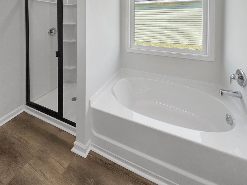 Close-up of interior finishes inside a home in Grand Reserve, Ludowici (Image 12).