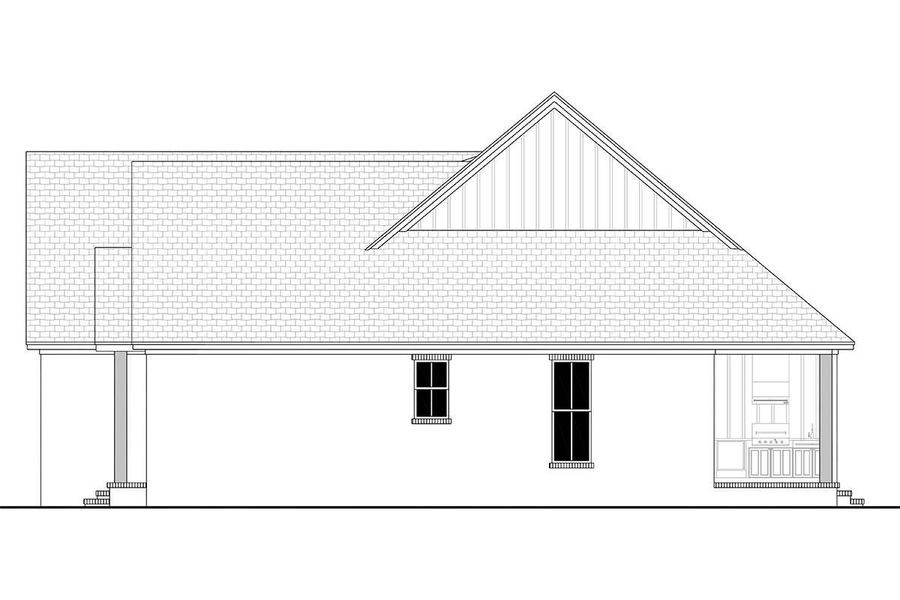 Representative exterior photo of a completed home built from the Sabine by Zeal Home Builders in Horizon Meadow Estates, Paradise, TX (Image 10). Representative exterior photo of a completed home built from the Sabine by Zeal Home Builders in Horizon Meadow Estates, Paradise, TX (Image 10).