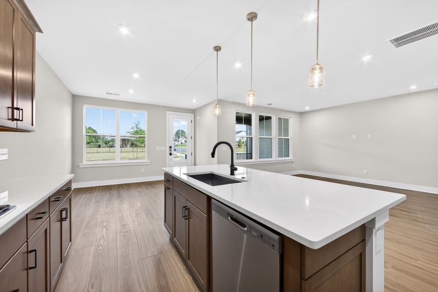 Furnished interior view inside a new home in Seven Oaks, Belmont (Image 9).