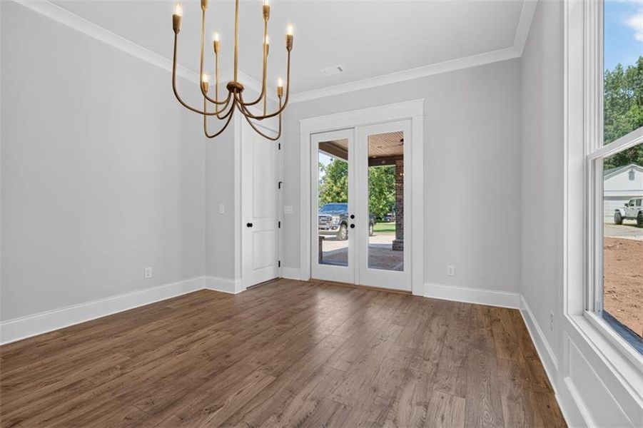 Spacious, unfurnished interior of a new home in , Flowery Branch (Image 54). Spacious, unfurnished interior of a new home in , Flowery Branch (Image 54).