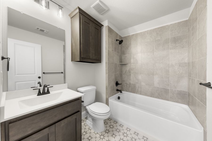 Furnished interior view inside a new home in Lovers Landing, Forney (Image 12).