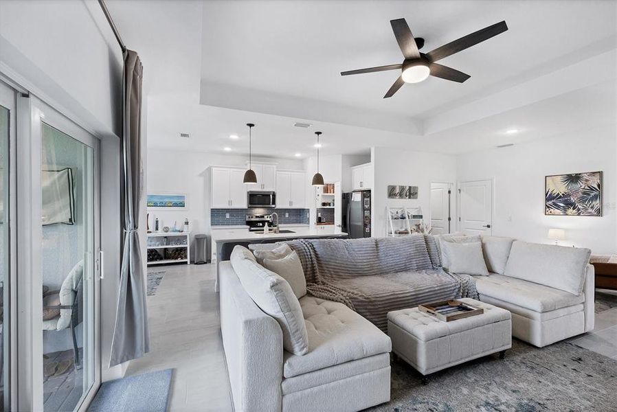 Furnished interior view inside a new home in , Port Charlotte (Image 25).