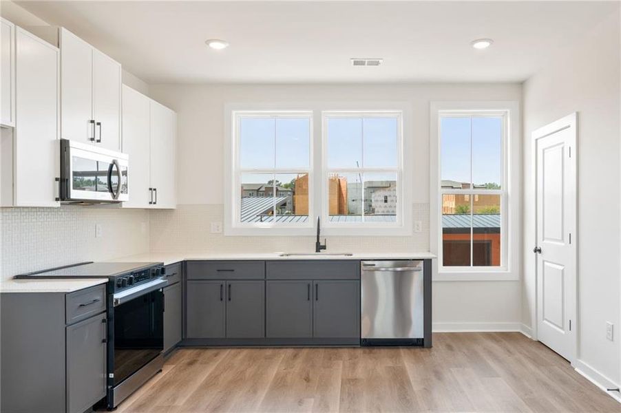 Furnished interior view inside a new home in Array, Atlanta (Image 6).