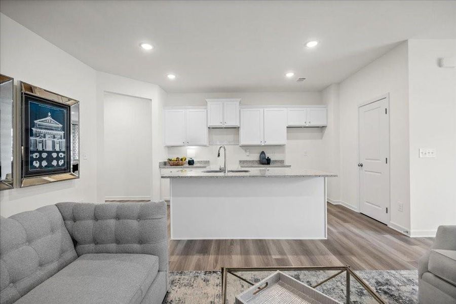 Furnished interior view inside a new home in Old Salem Crossing, Conyers (Image 20).