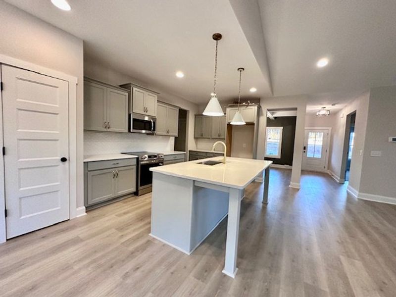 Furnished interior view inside a new home in Perkins Place, Hogansville (Image 3).
