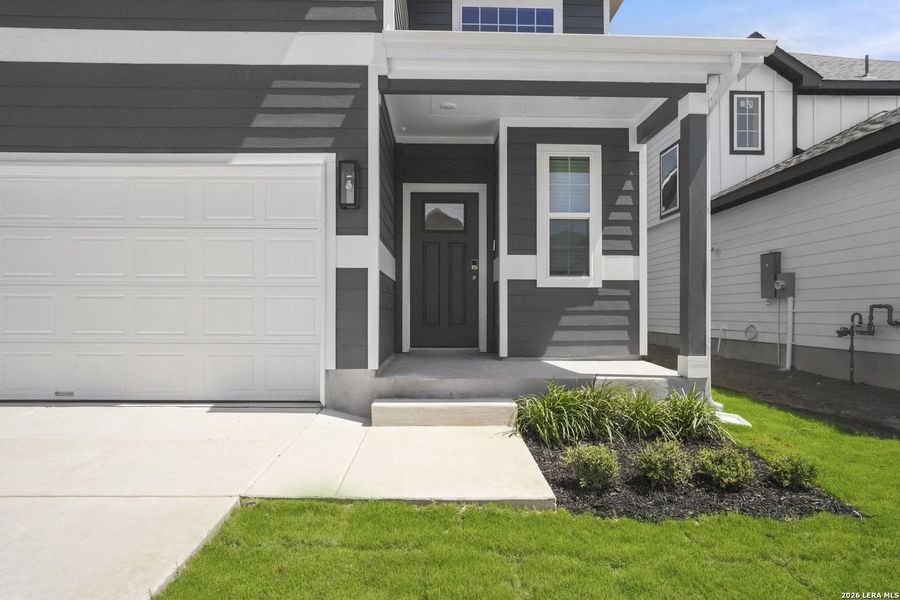Exterior details and patio area of a home in Timber Creek, San Antonio (Image 3). Exterior details and patio area of a home in Timber Creek, San Antonio (Image 3).