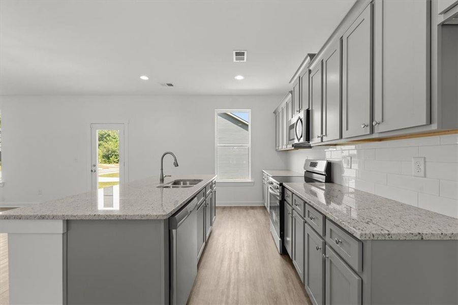 Furnished interior view inside a new home in Ellington Farms, Statham (Image 7).