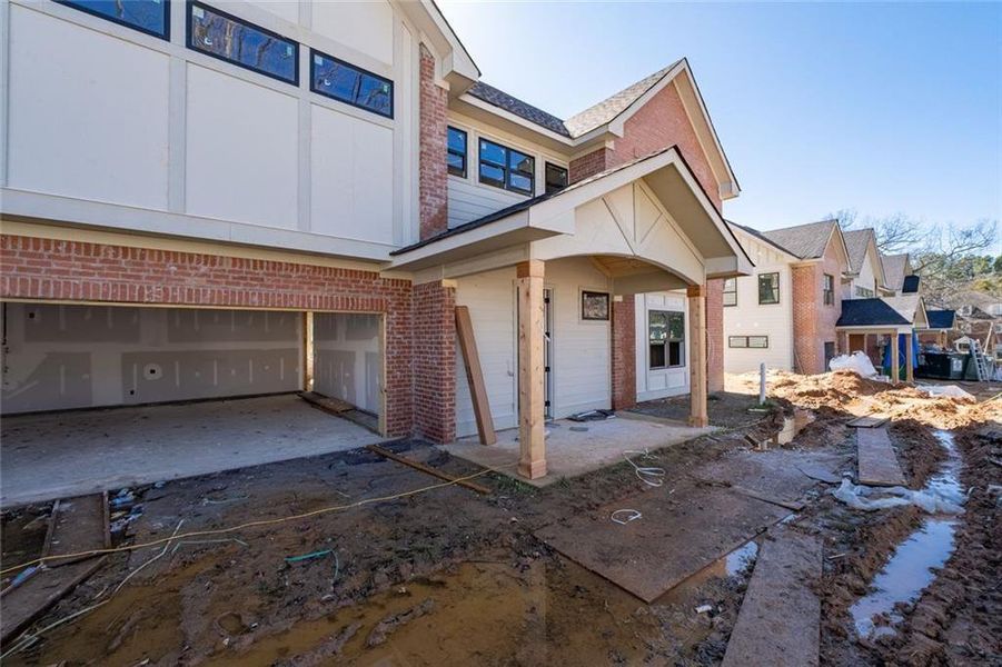 In-progress construction of a new home in , Tucker, GA (Image 10).