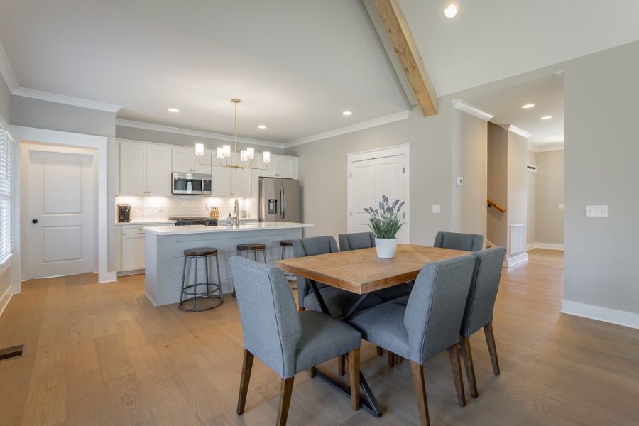 Representative furnished interior of a home built from the Autumnbrook A by Riverstone Construction, LLC in Pine Ridge, Soddy-Daisy (Image 41).