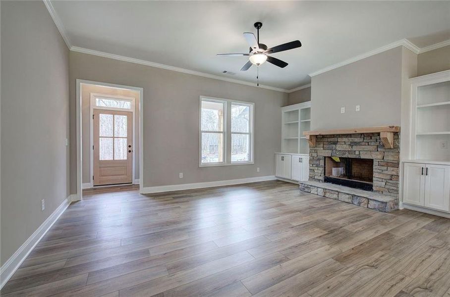 Spacious, unfurnished interior of a new home in , Rockmart (Image 16). Spacious, unfurnished interior of a new home in , Rockmart (Image 16).