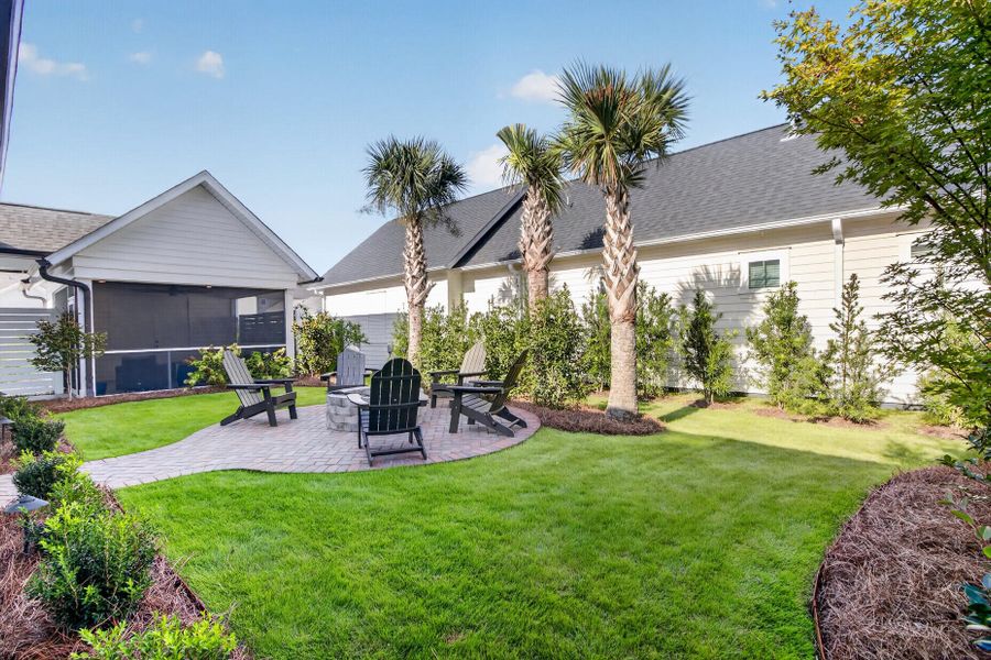 Exterior details and patio area of a home in , Summerville (Image 35). Exterior details and patio area of a home in , Summerville (Image 35).