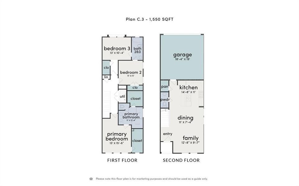 8301 Springwood Creek Ln. - Floor plan.