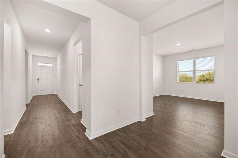 Spacious, unfurnished interior of a new home in Preserve at Dove Creek, Statham (Image 23).