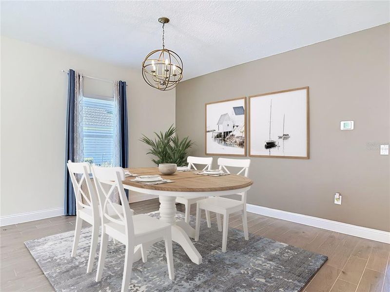 Furnished interior view inside a new home in , Ormond Beach (Image 11). Furnished interior view inside a new home in , Ormond Beach (Image 11).
