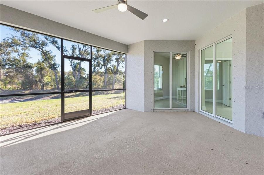 Exterior details and patio area of a home in , Englewood (Image 3).