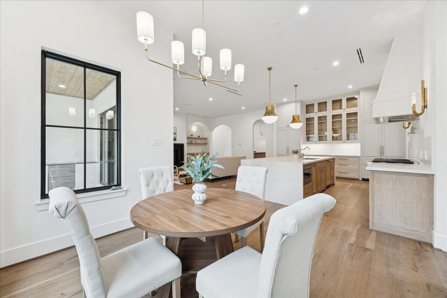 Furnished interior view inside a new home in , Spring Valley Village (Image 18). Furnished interior view inside a new home in , Spring Valley Village (Image 18).