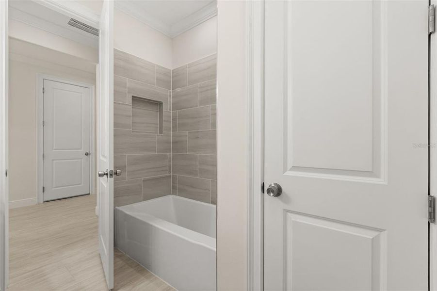 Furnished interior view inside a new home in , Belleview (Image 19).