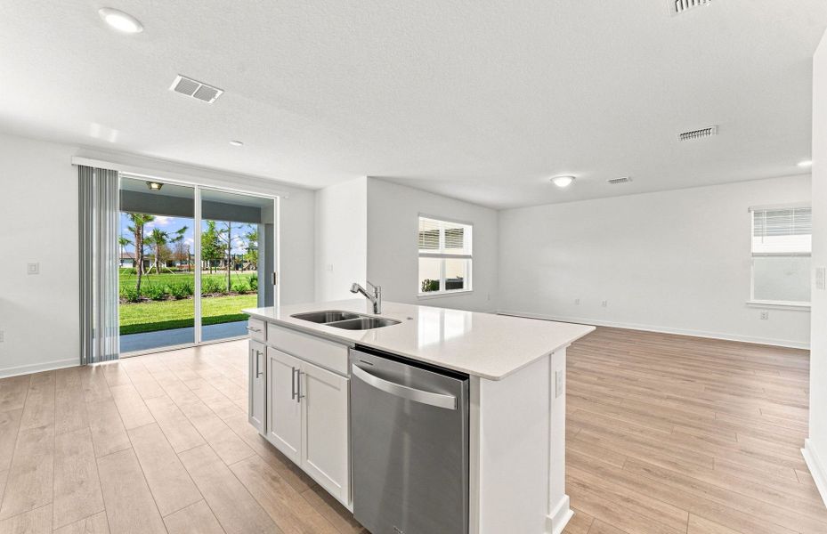 Furnished interior view inside a new home in Twisted Oaks, Wildwood (Image 7).