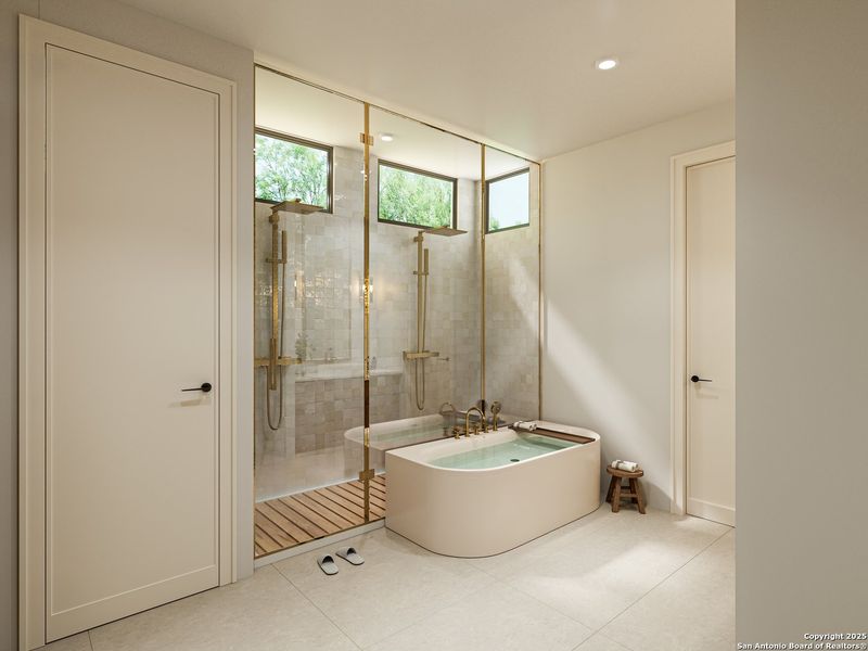 Furnished interior view inside a new home in , New Braunfels (Image 19). Furnished interior view inside a new home in , New Braunfels (Image 19).