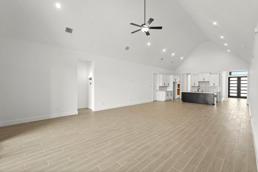 Smart One-Story Layout with rear Game room