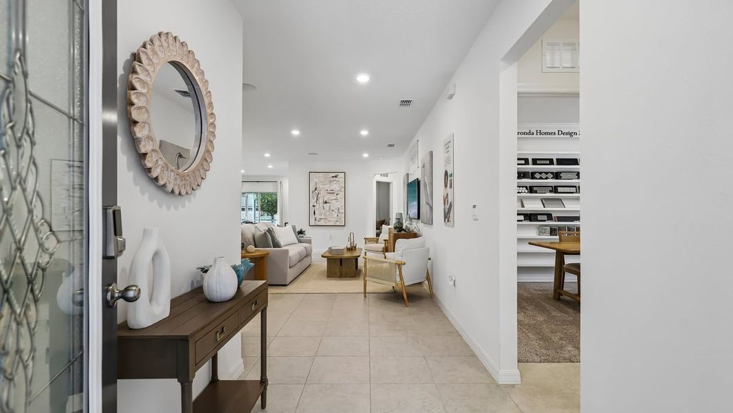 Representative furnished interior of a home built from the Maple by Maronda Homes in Bellview Pointe, Bellview (Image 7). Representative furnished interior of a home built from the Maple by Maronda Homes in Bellview Pointe, Bellview (Image 7).