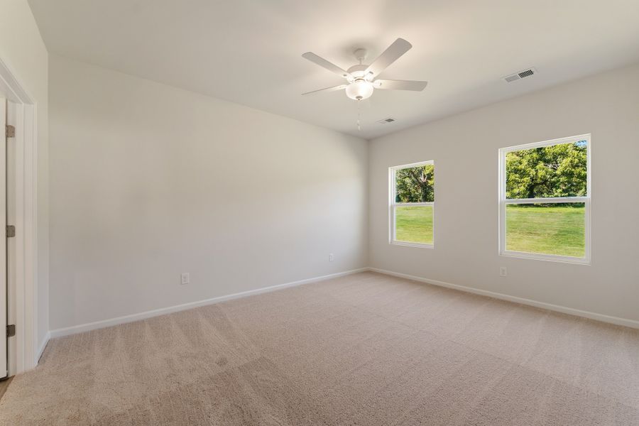 Spacious, unfurnished interior of a new home in Burke Estates, Chesnee (Image 26). Spacious, unfurnished interior of a new home in Burke Estates, Chesnee (Image 26).