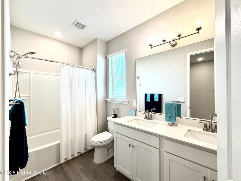 Furnished interior view inside a new home in Seasons at TrailMark, St. Augustine (Image 8).