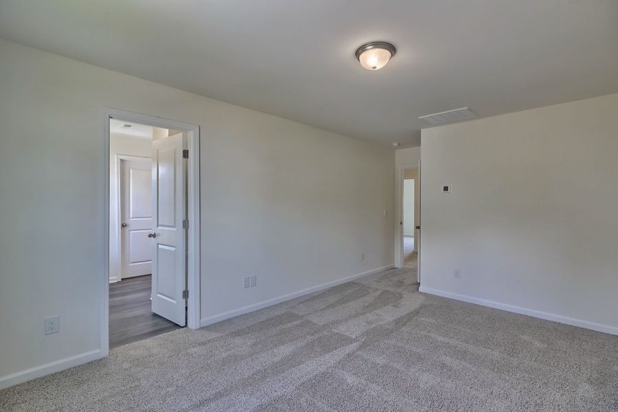 Representative unfurnished interior of a home built from the Kelsey by Great Southern Homes in Champions Village at Cherry Hill, Pendleton (Image 27). Representative unfurnished interior of a home built from the Kelsey by Great Southern Homes in Champions Village at Cherry Hill, Pendleton (Image 27).