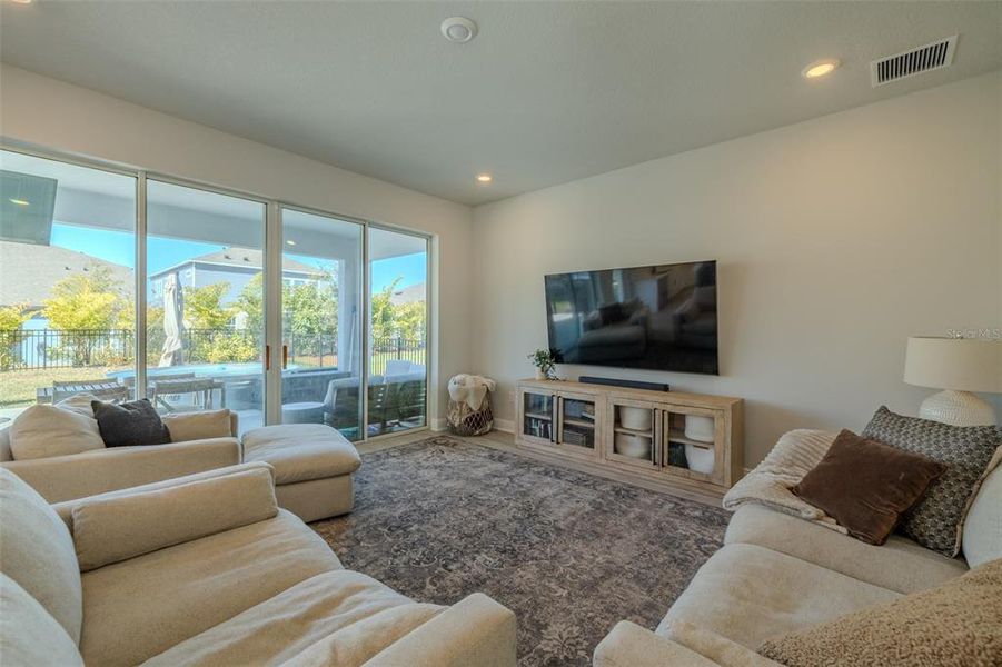 Furnished interior view inside a new home in Waterset Garden Series, Apollo Beach (Image 12).