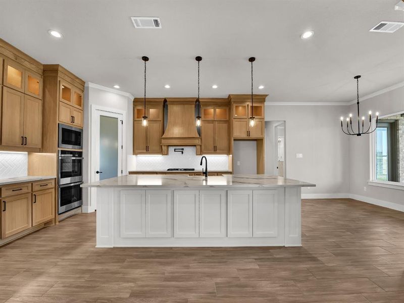Furnished interior view inside a new home in , Weatherford (Image 13).