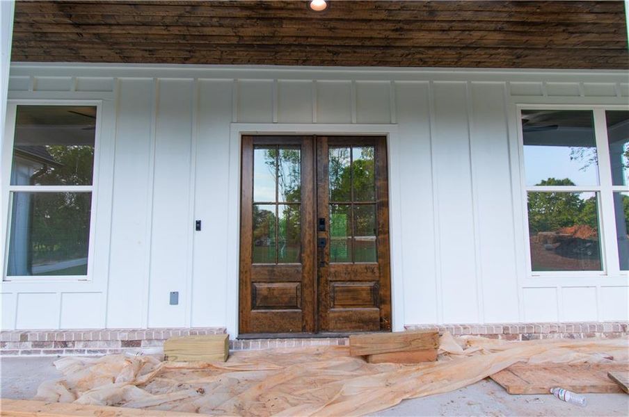Exterior details and patio area of a home in , Fairmount (Image 16).