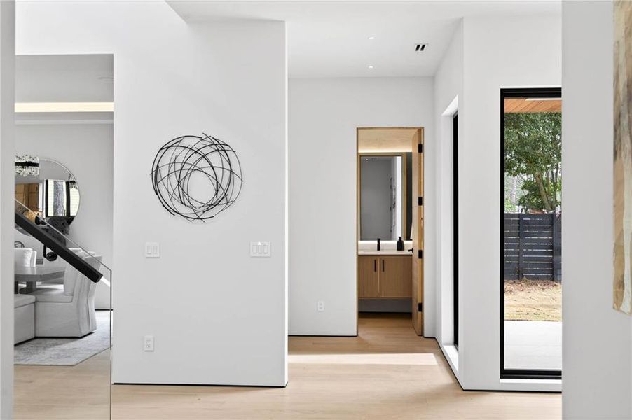 Furnished interior view inside a new home in , Alpharetta (Image 12).