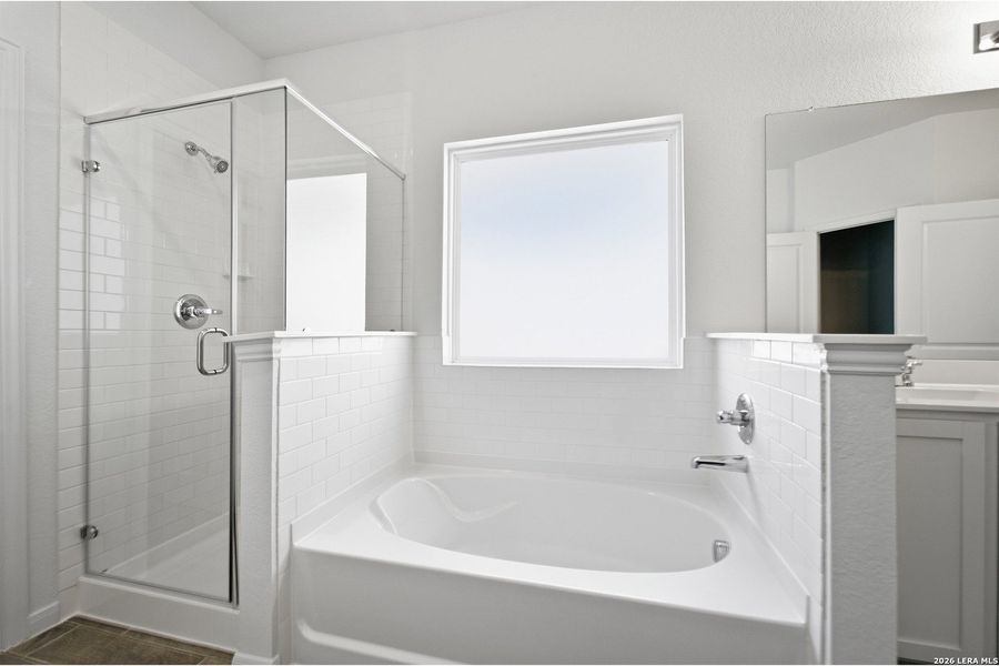 Furnished interior view inside a new home in Laurel Vistas, San Antonio (Image 12).