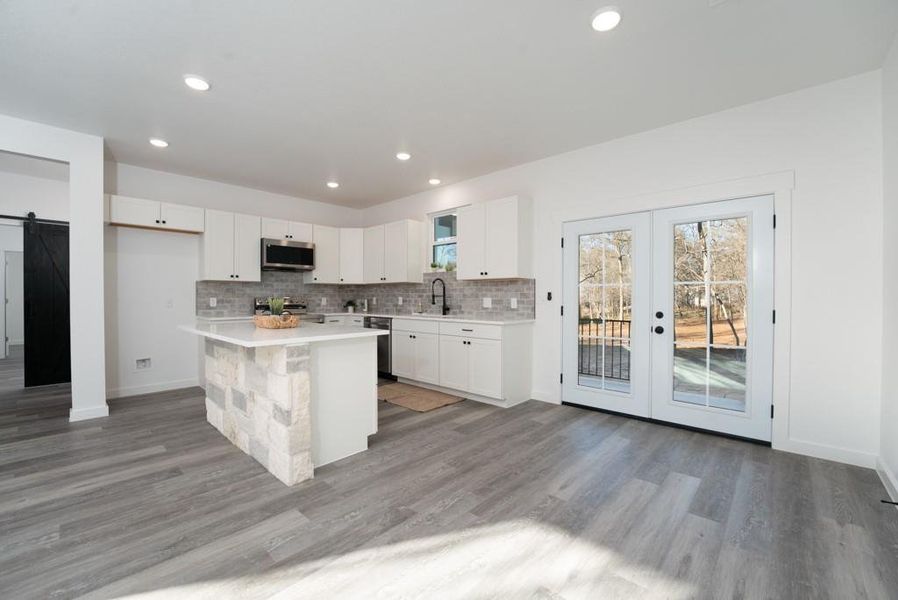 Furnished interior view inside a new home in , Bastrop (Image 5).