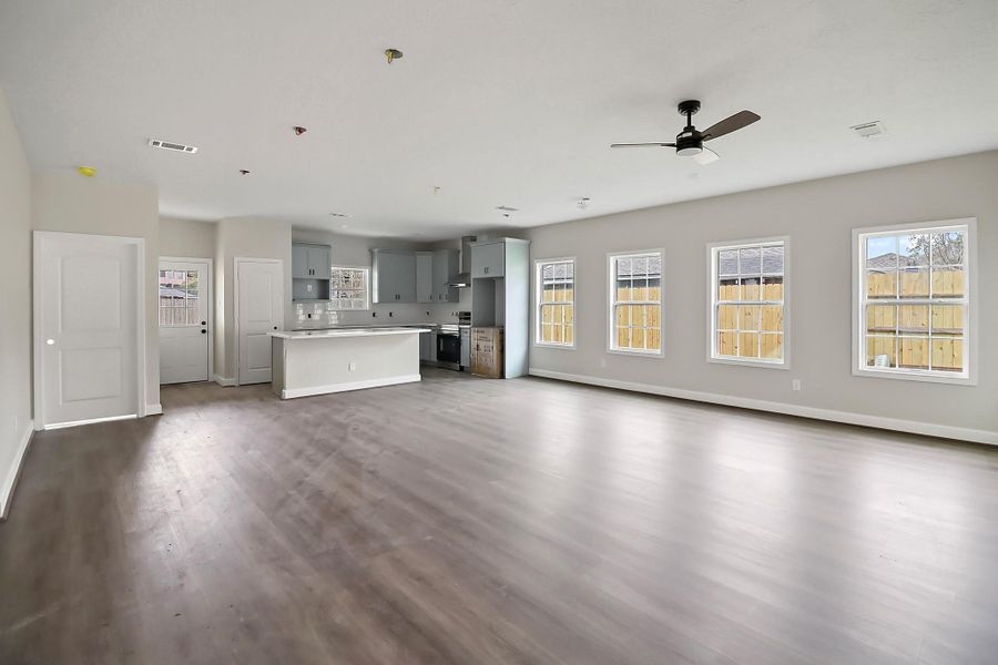 Spacious, unfurnished interior of a new home in , Crosby (Image 18).